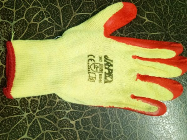 Yellow Orange Gloves