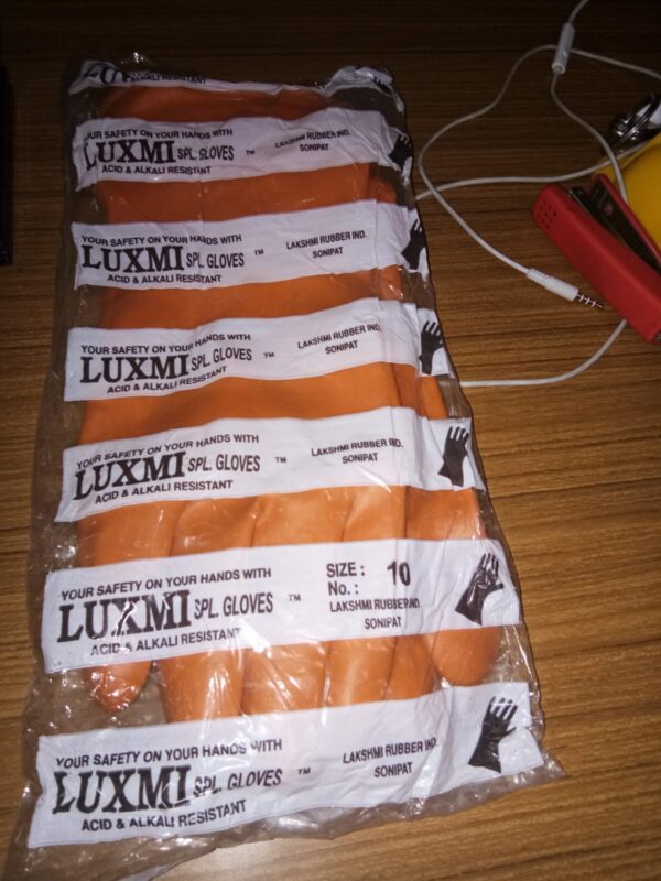 Luxmi Rubber Gloves (Heavy) - Image 3