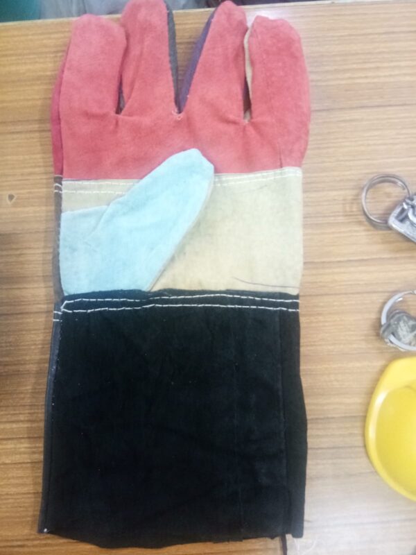 Multi Leather Hand Gloves